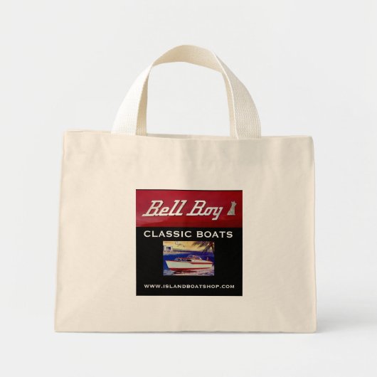 Bell Boy Classic Boats canvas tas (Voorkant)
