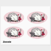 Bell Buddies Ovale Sticker (Vel)