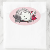 Bell Buddies Ovale Sticker (Tas)