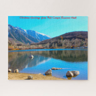 Bell Canyon Reservoir Utah. kerstcadeautjes Legpuzzel