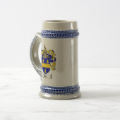 Bell Coat of Arms Bier Stein Bierpul (Voorkant links)