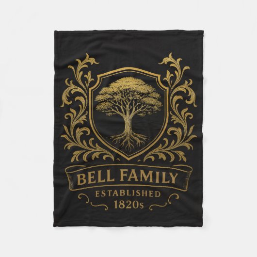 Bell Family Blanket Fleece Deken (Voorkant)