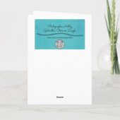 Bell Fleurs Bourgogne rouge carte de note (Dos)