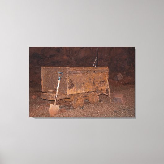 BELL ISLAND IRON ORE MIN CANVAS PRINT (Voorkant)