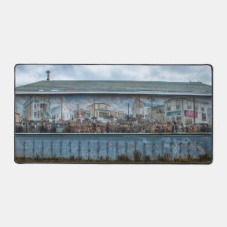 Bell Island Muurschildering Bureaumat