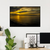 Bell Island Sunset Poster (Thuiskantoor)