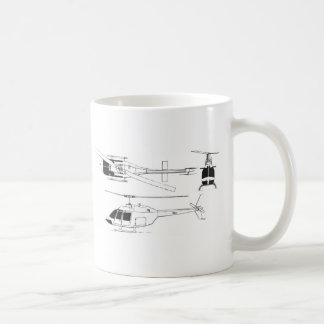 Bell Jet Ranger/TH- Koffiemok