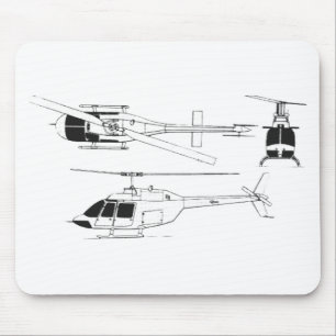 Bell Jet Ranger/TH- Muismat