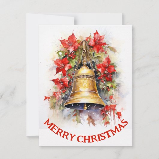 Bell - Kerst Kaart (Voorkant)