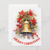 Bell - Kerst Kaart (Voorkant / Achterkant)