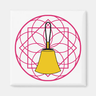 Bell Mandala vierkante magneet