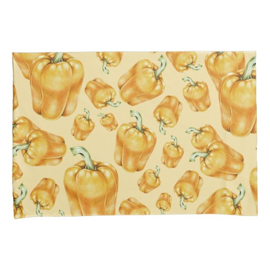 Bell Pepper Kussensloop (Voorkant-Rechts)