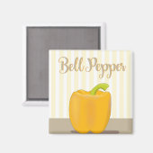 Bell Pepper Magneet (Voorkant / Achterkant)