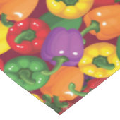 Bell Pepper Patroon Tafelkleed (Gekanteld)
