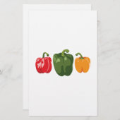 Bell Pepper Trio Briefpapier (Voorkant / Achterkant)