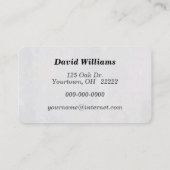 Bell Peppers au Carte de visite du marché (Dos)