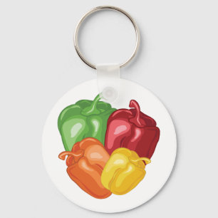 Bell Peppers Sleutelhanger