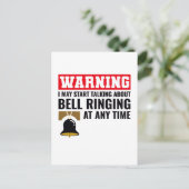 Bell Ringer Ringing Collector Campanologe Funny Briefkaart (Staand voorkant)