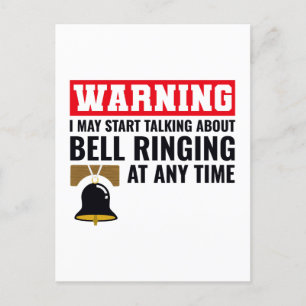 Bell Ringer Ringing Collector Campanologe Funny Feestdagenkaart