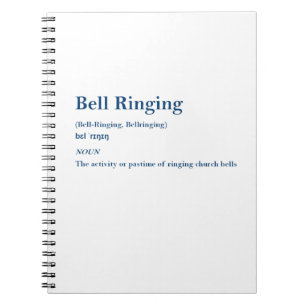 Bell Ringing Definition Notitieboek