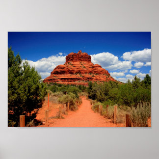 Bell Rock in Sedona, Arizona Verenigde Staten Poster