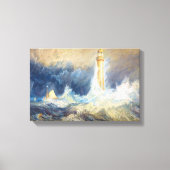 Bell Rock Lighthouse Joseph Mallord William Turner Canvas Afdruk (Voorkant)