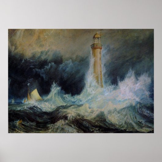 Bell Rock Lighthouse Poster (Voorkant)