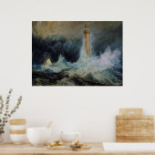 Bell Rock Lighthouse Poster (Keuken)