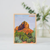 Bell Rock, Sedona, Arizona peinture Carte postale (Debout devant)