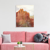 Bell Rock, Sedona, AZ - Impression d'aquarelle sur (Insitu(Salon))