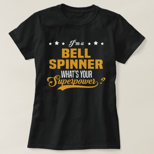 Bell Spinner T-shirt (Design voorkant)