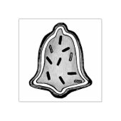 Bell Sugar Cookie Sprinkles Kerstbakken Rubberstempel (Afrduk)