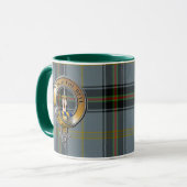 Bell Tartan & Badge Mok (Voorkant links)