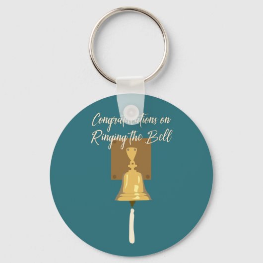 Bell tegen kanker, eindbehandeling sleutelhanger (Voorkant)