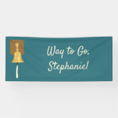 Bell tegen kanker, eindbehandeling spandoek (Horizontaal)