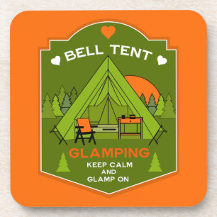Bell Tent Glamping Bier Onderzetter