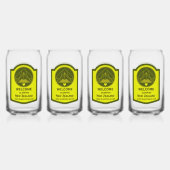 Bell Tent Glamping Business Blikvorm Glas (Voorkant)