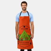 Bell Tent Glamping Business Schort (Gedragen)