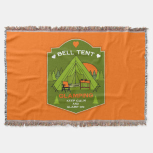 Bell Tent Glamping Deken