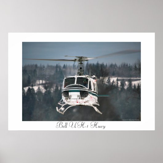 Bell UH-1 Huey Poster (Voorkant)