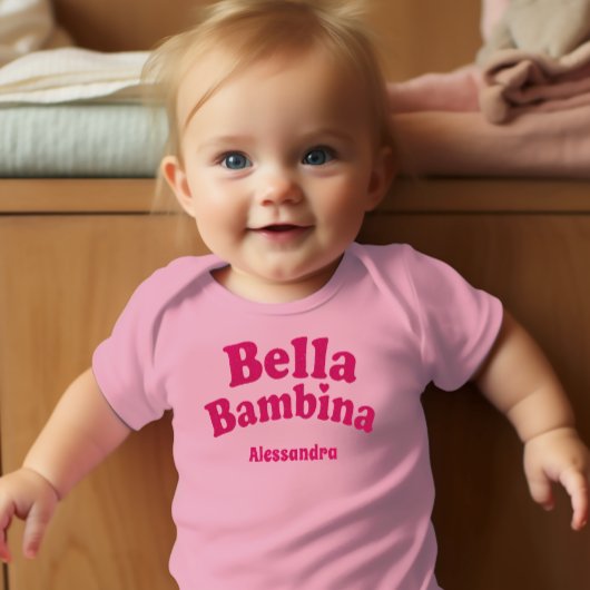 Bella Bambina Baby Roze Bodysuit