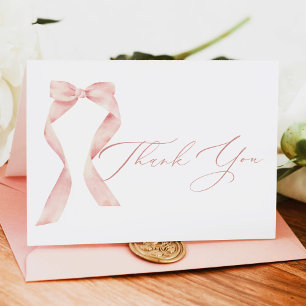 BELLA Blush Bow Elle noue le Merci