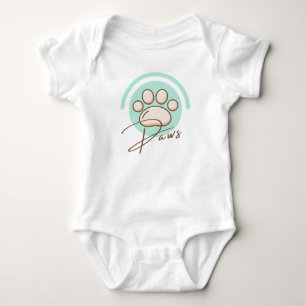 Bella+Canvas Baby Tri-Blend Eén-delig shirtje