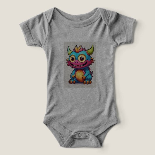 "Bella+Canvas Baby Tri-Blend Shirt (Design voorkant)