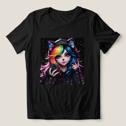 Bella+Canvas Dames Tri-Blend Shirt (Design voorkant)