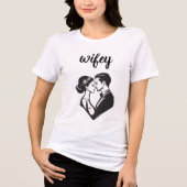 Bella+Canvas Dames Tri-blend Shirt (Voorkant)