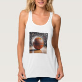 Bella+Canvas Flowy Racerback Débardeur (Devant)