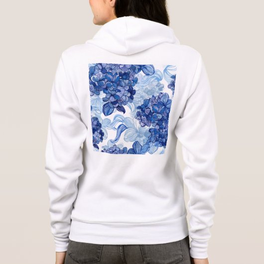 Bella+Canvas Full-Zip Hoodie (Achterkant)