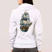 Bella+Canvas Full-Zip Hoodie (Achterkant)