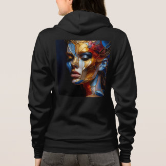 Bella+Canvas Full-Zip Sweatshirts met artwork 26 Hoodie